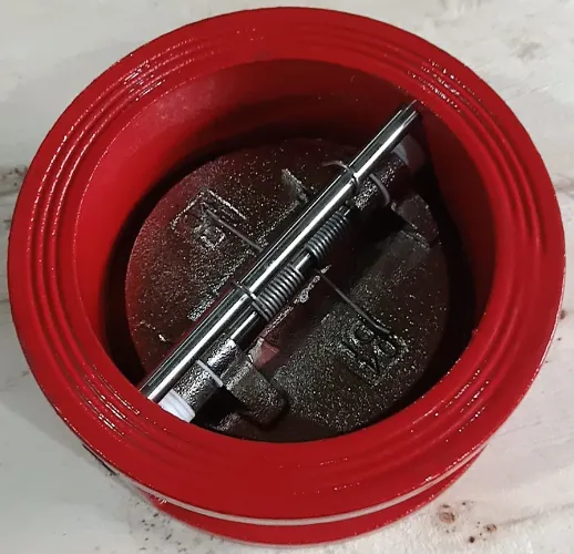 Leptir Pn16 CF8m Vodeni ventil sa dvostrukim preklopom